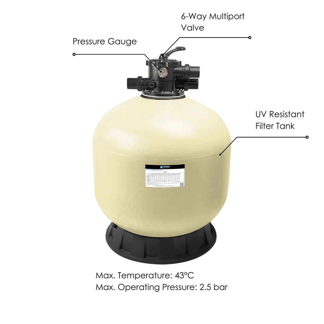 Citrin Pool Filter Series